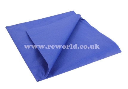 Fighter Blue Lightweight Tissue Covering Paper 50x76cm 5 Sheets