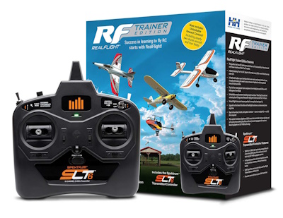 RealFlight Trainer Edition RC Flight Simulator with SLT6 TX