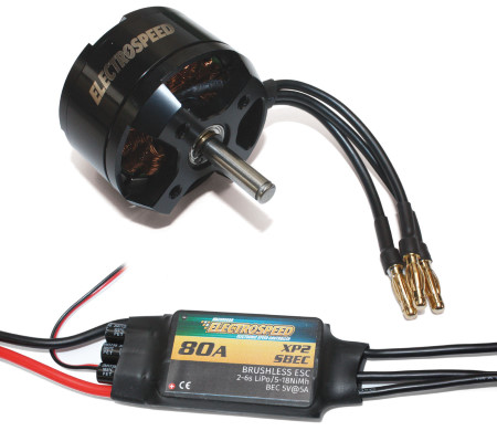 Electrospeed Boost 50 Power Pack Motor and ESC Combo