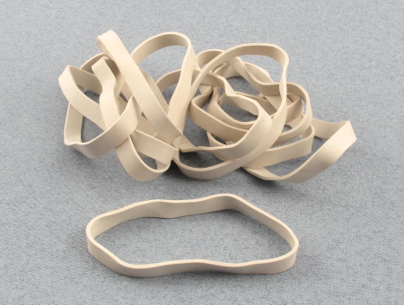 Wingbands White 3inch 80x6mm Pk12