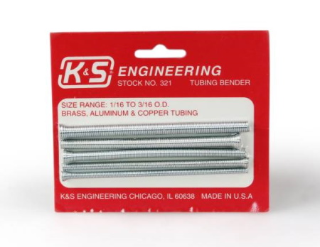K&S Tube Bender Kit for Brass, Aluminium, Copper