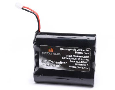 3.7V 6600mAh 1S Li-Ion Transmitter Battery NX6 NX8 NX10 iX12 Tx Plug XH-1S