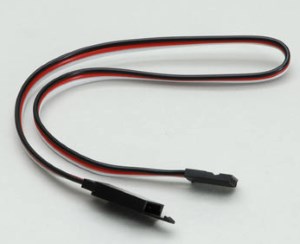 Futaba 300mm Extension Lead HD Wire with Clip
