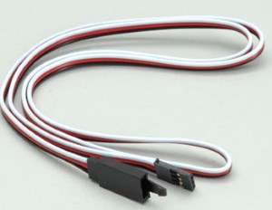 Futaba 750mm Extension Lead HD Wire with Clip