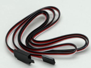 Futaba 1000mm Extension Lead HD Wire with Clip