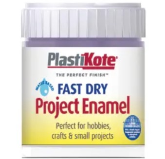 Lavender Enamel Paint 59ml B22 Fast Dry PlastiKote