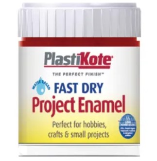 Red Enamel Paint 59ml B25 Fast Dry PlastiKote