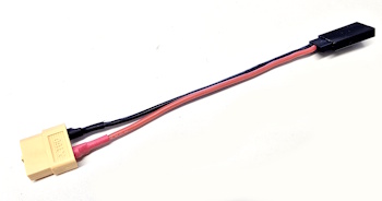 XT60 to Futaba Rx Charge Lead