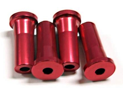 Standoff 30mm Pk4 5mm Hole Red