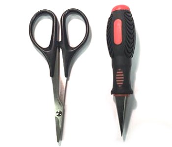 Cowl Conical Reamer & Curved Lexan Shears