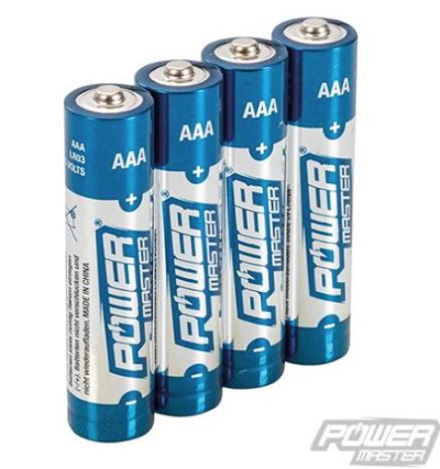 AAA Super Alkaline Battery Pk4