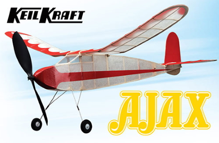 Keil Kraft Ajax Kit 30inch Free Flight Rubber Duration