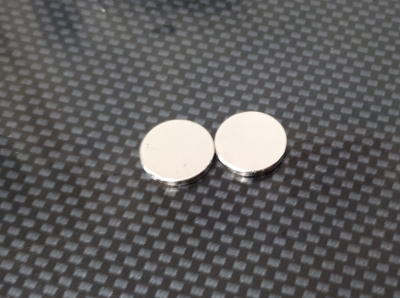 Pair of 8mm Round Neodymium Magnets