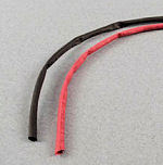 Heat Shrink 3.5mm 1mtr Black and Red