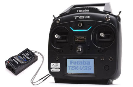 Futaba T6K Transmitter v3 6 Channel 2.4GHz T-FHSS R3008SB Receiver