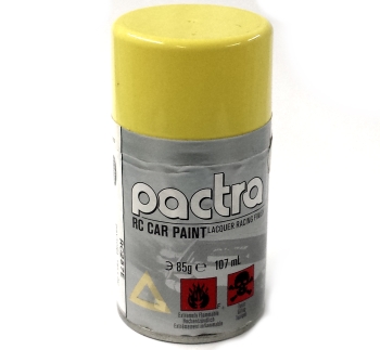 Pactra RC257E Daytona Yellow Spray Can 107ml RC Car Paint