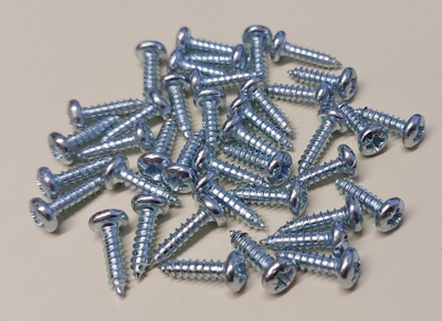 3.5x13mm Self Tapping Screw Pan Head PoziDriv Pk40